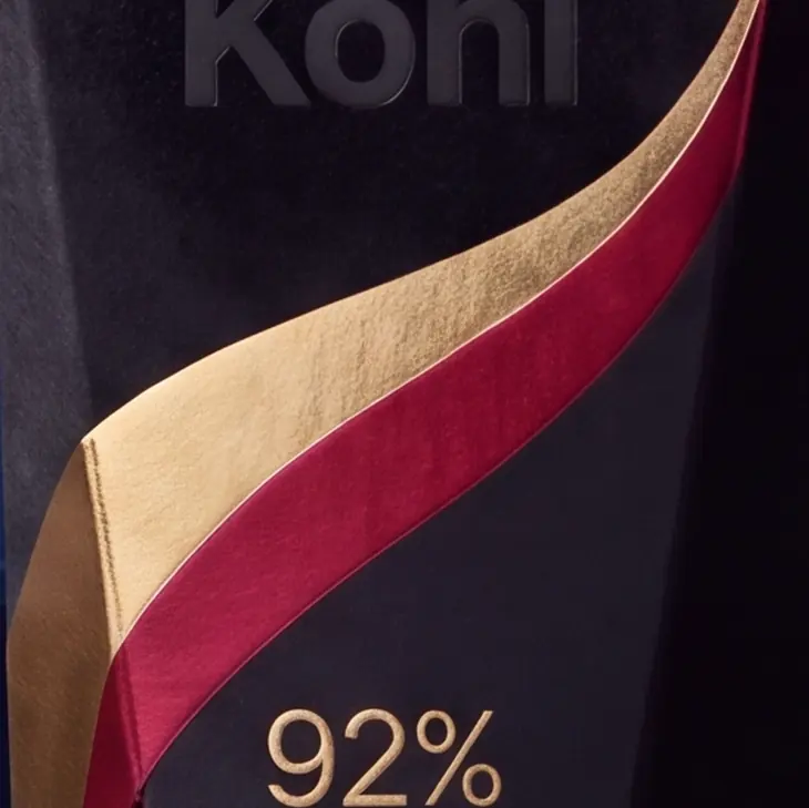 Detail of the Eclipse foil swoosh and shade number